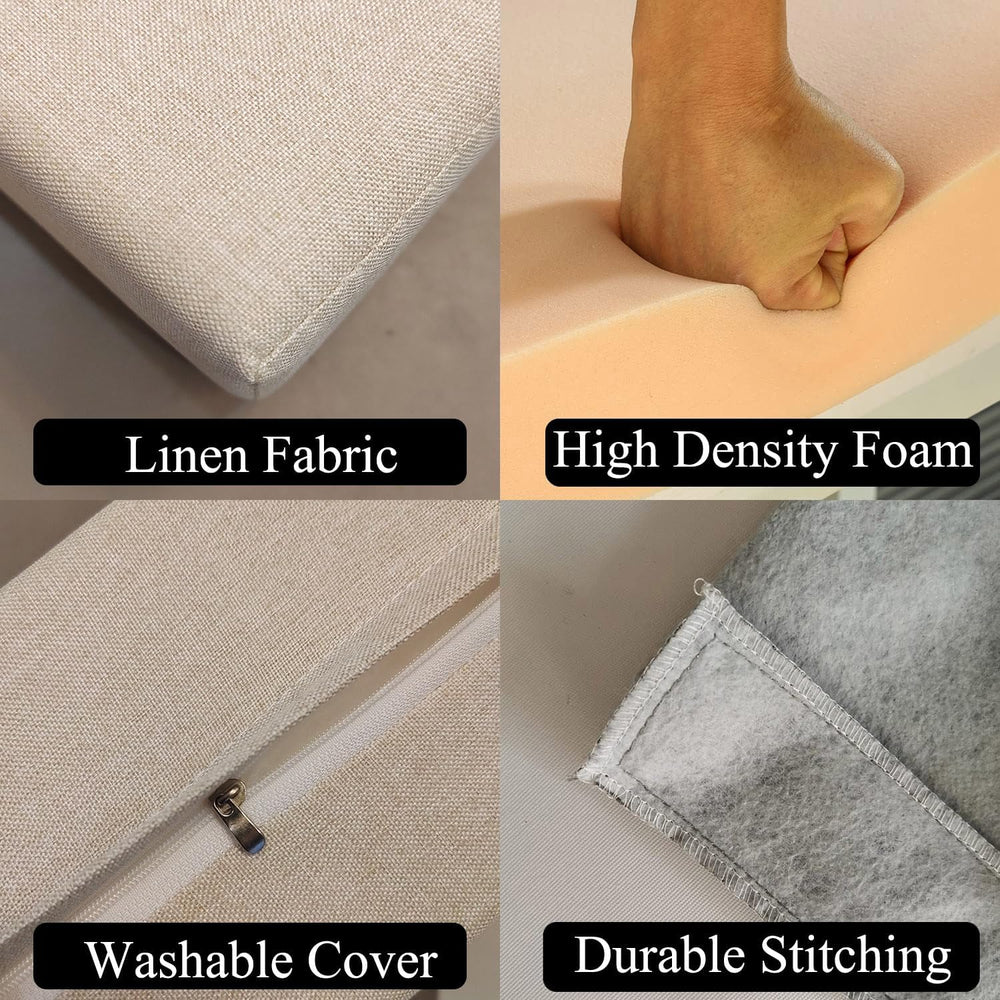 SAMTY Bed Gap Filler for headboard Space Gap Filler Bolster Stopper 59x4x4
