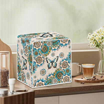 Mumeson Vintage Butterfly Flowers Coffee Maker Cover Blender Dust Pouch Kitchen - Image 6