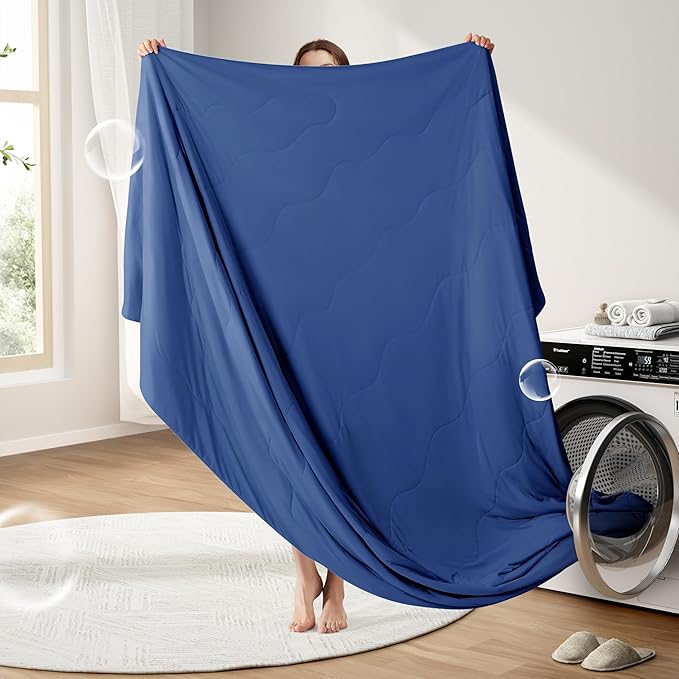 EASELAND Cooling Comforter King, Cold Touch Fabric Absorbs Body Heat, - Image 9