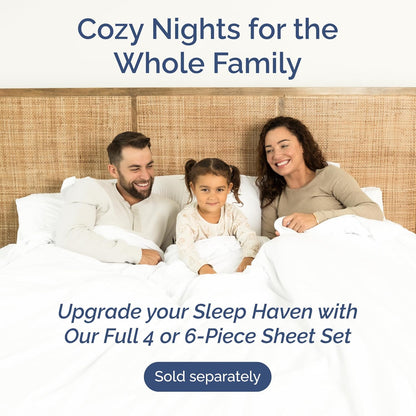 King Size Flat Sheet - Hotel Quality Top Flat Bed Sheet Only - Ultra-Soft, Comfy, Breathable & Cooling - Fade & Wrinkle Free - Easy-Care, Stain & Shrink Resistant Bedding - Easy-Fit & Oeko-Tex - White
