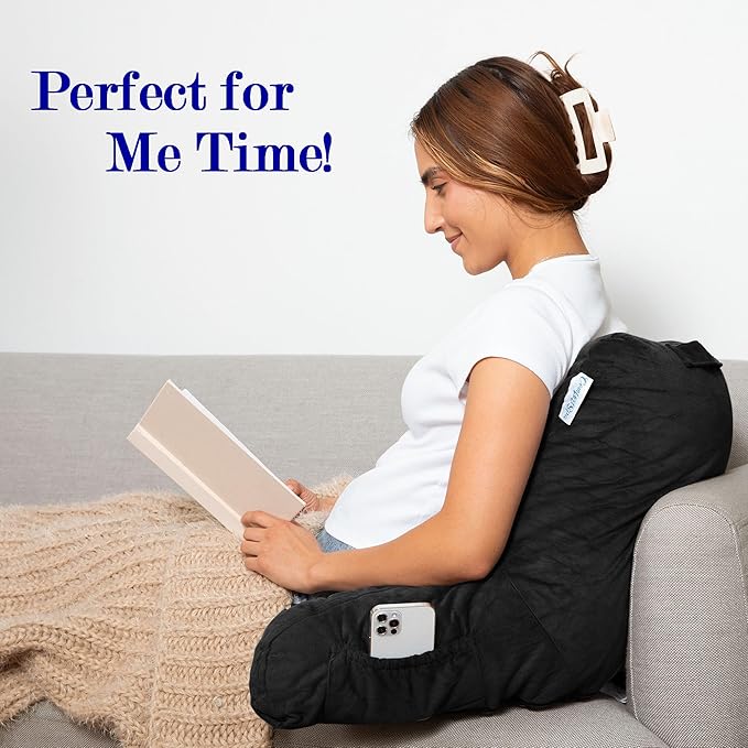 ComfortSpa Reading Pillow for Kids Teens Adult, Back Rest Pillow - Image 9