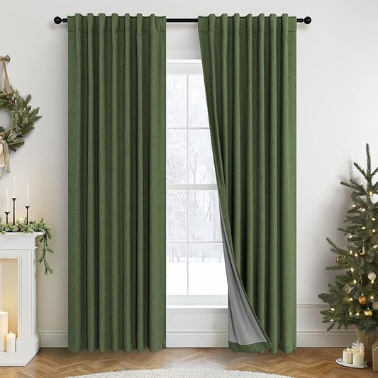 Ptialk Elegant Blackout Curtains by Pitalk