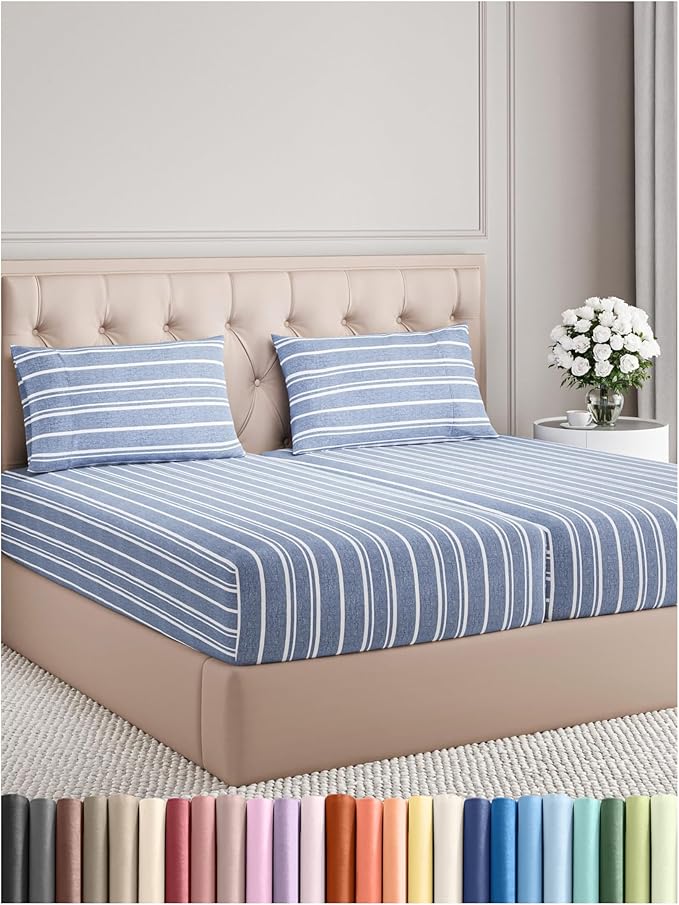 Split King Size 5 Piece Sheet Set by CGKUnlimited
