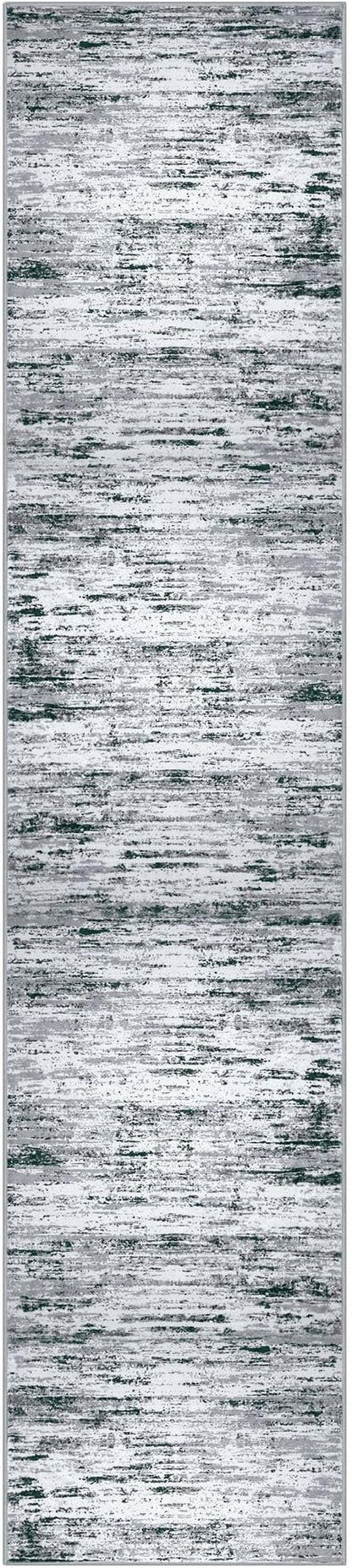 Modern Abstract Runner Rug 2.6x12 - Image 9