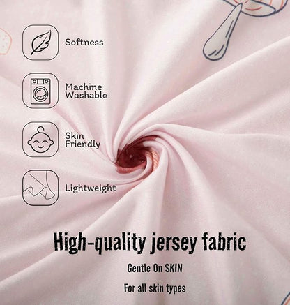 SDY Jersey Mushroom Bassinet Sheets - Image 4