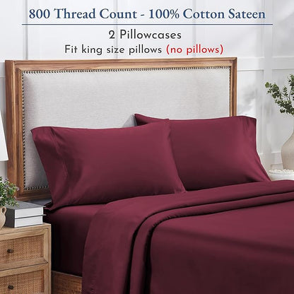 California Design Den King Size Pillows Cases Set of 2 - Image 3