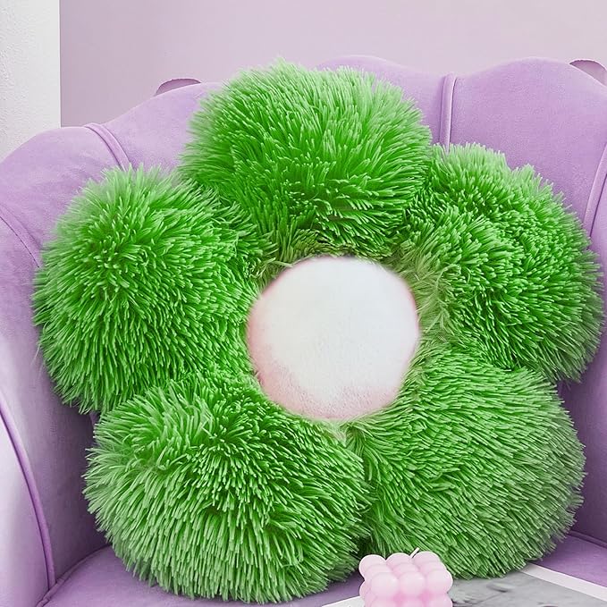 MorroMorn Flower Pillow Shaped Throw Pillows by MorroMorn