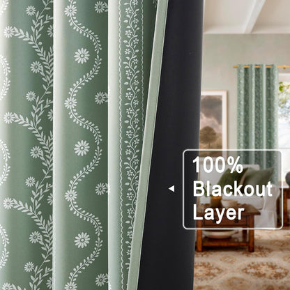 limon home black out curtains 63 inch long,sage, package contents