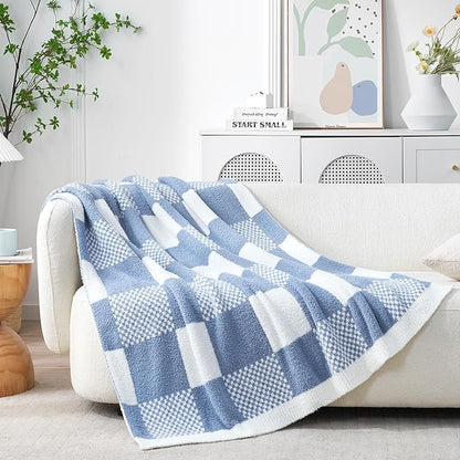 Snuggle Sac Checkered Blanket, 60x80 inches by SnuggleSac