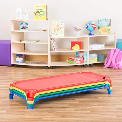Sprogs Deluxe Heavy-Duty Childrens Standard 52"L Stackable Daycare Cot - Image 9