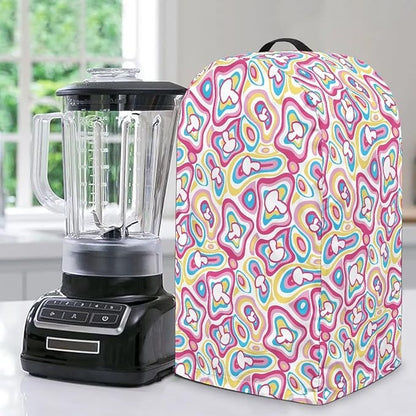 Psychedelic Abstract Coffee Machine Dust Cover Universal Design Compatible by Unknown
