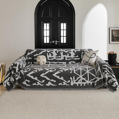MYSKY HOME Boho Couch Cover Sofa Covers, Couch Covers - Image 2