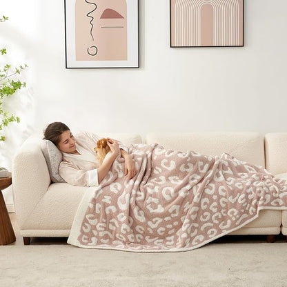 Snuggle Sac Leopard Throw Blanket - Image 2