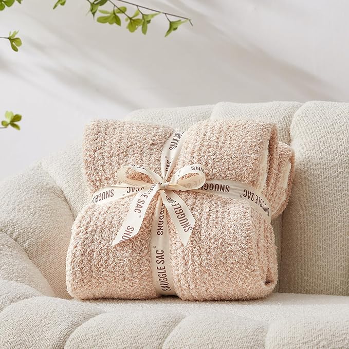 Snuggle Sac Queen Size Bedding Blankets, Super Soft Warm Oversized Bed Blankets - Image 6