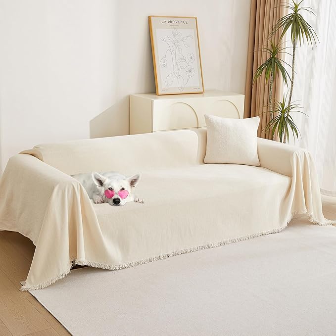 MYSKY HOME Couch Cover 3 Cushion Sofa by MYSKYHOME