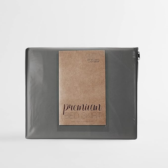 Linen Market Bed Skirt - Image 6