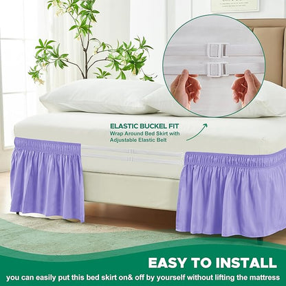 Biscaynebay Wrap Around Bed Skirts - Image 4