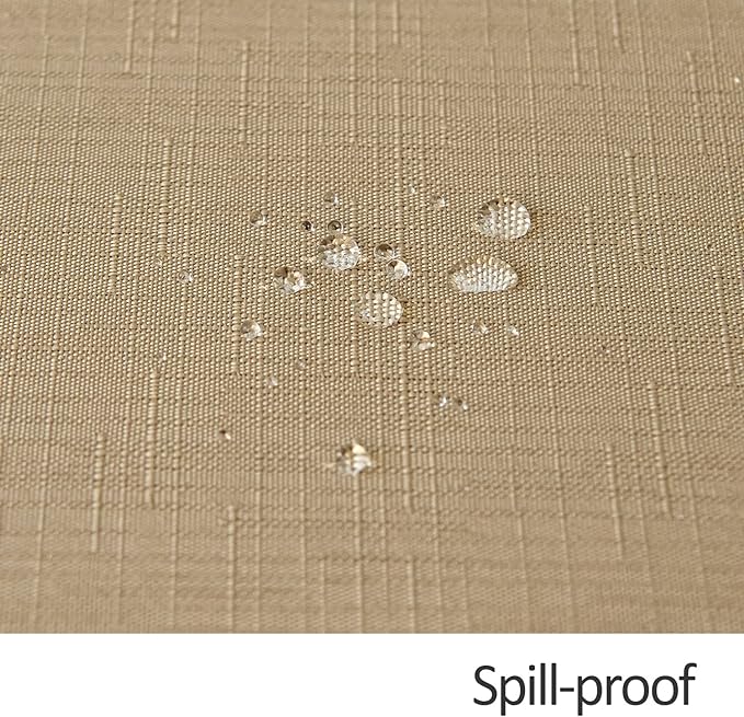 maxmill Square Jacquard Tablecloth Waterproof Spillproof Wrinkle Resistant Soft - Image 5