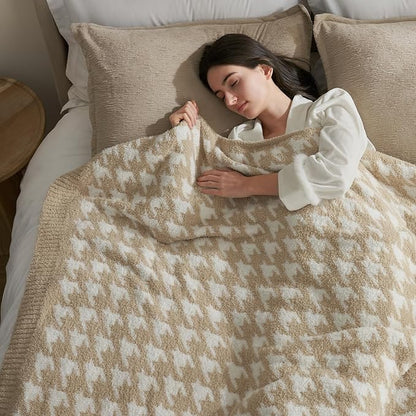 Snuggle Sac Throw Blanket for Couch, Reversible Super Soft Warm Blankets Cozy - Image 6