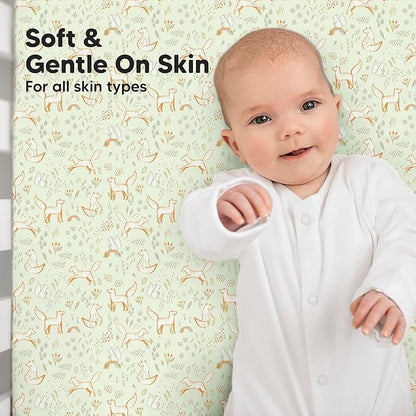 KeaBabies 2-Pack Baby Crib Sheets - Image 4
