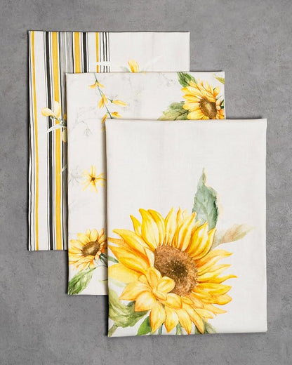 Maison d' Hermine Kitchen Towels Set of 3 100% Cotton 27.50" x 20" Reusable - Image 10
