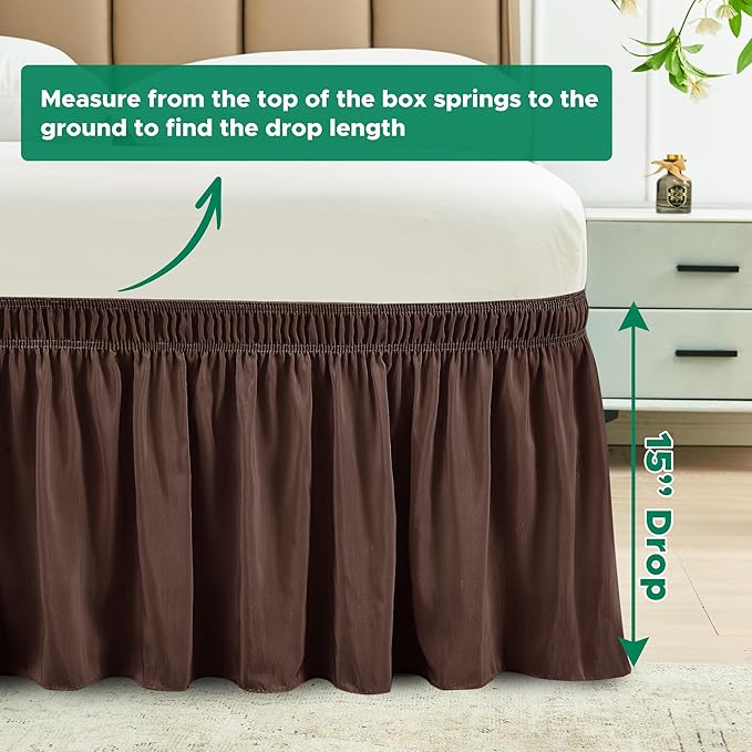 Biscaynebay Wrap Around Bed Skirts - Image 3