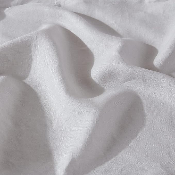 Simple&Opulence Premium Linen Bed Skirt Basic Style 18 inch Tailored Drop Dust - Image 7