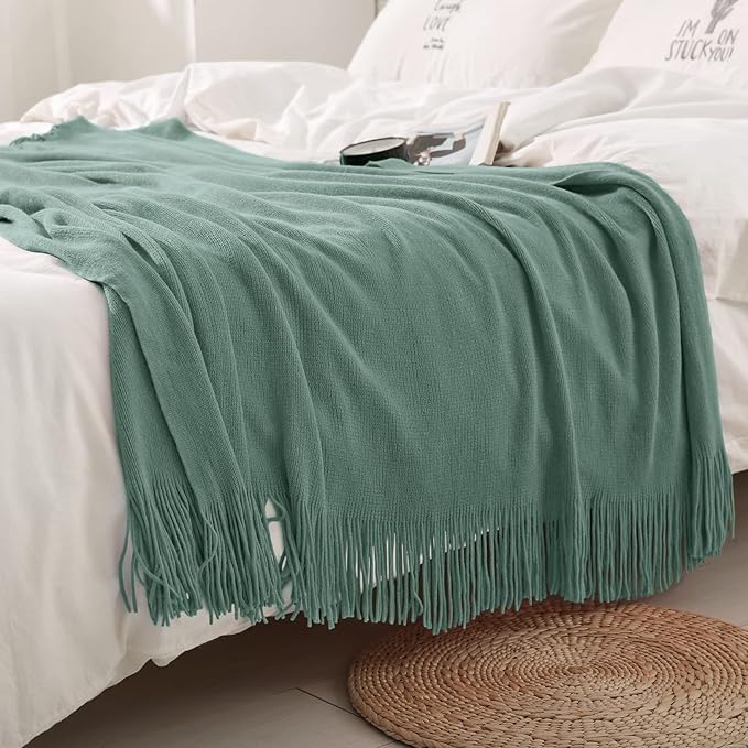 Homiest Decorative Knitted Throw Blanket - Image 2