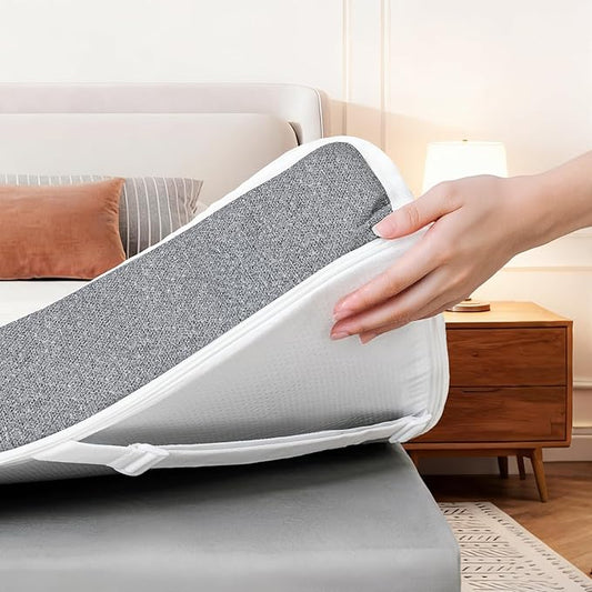 Cooling Mattress Topper Twin Size 2 Inch, Cooling Gel & Bamboo Charcoal Memory by HOMRELEXA