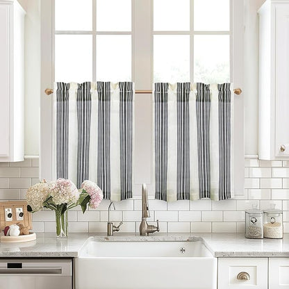 DriftAway Kitchen Tier Curtains by DriftAway