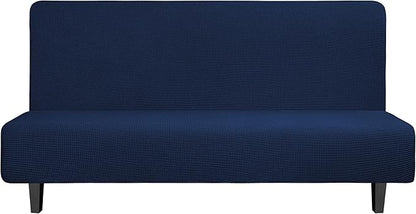 Easy-Going Stretch Futon Slipcover Armless Futon Bed Cover Furniture Protector by Easy-Going