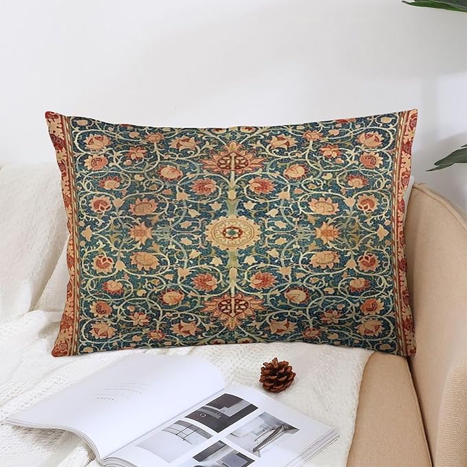Holland Park William Morris Throw Pillow Covers 12x20 Inch Aesthetic Pillow - Image 4