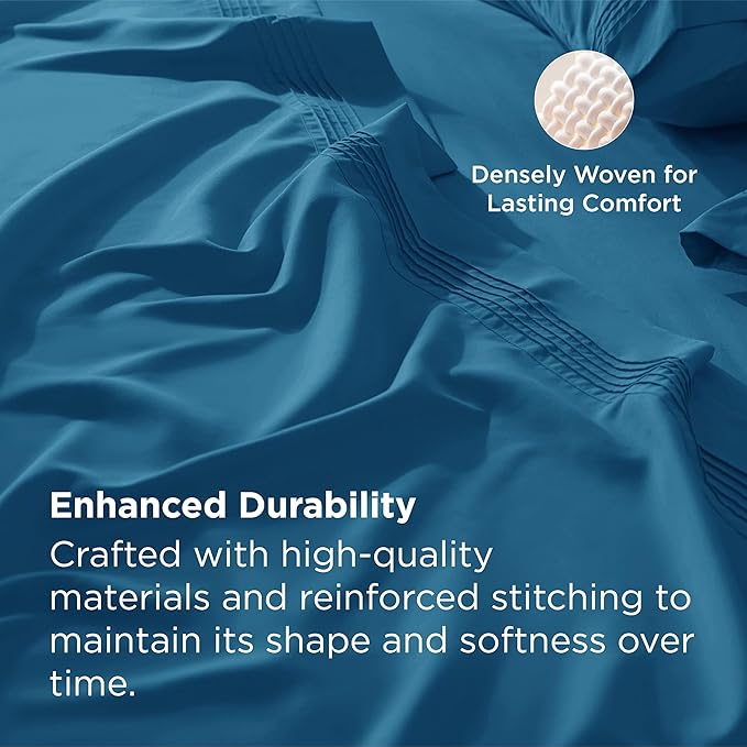 Bedsure Deep Pocket Full Size Bed Sheets Set - Image 6