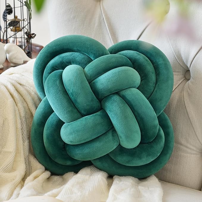 Xuyier Knot Pillow Ball, Decorative Throw Pillows by Xuyier