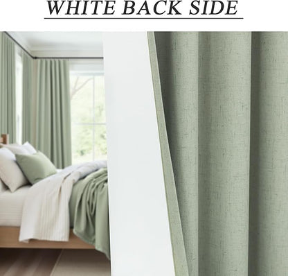 Sage Green Boho Blackout Curtains 72 Inch Length - Image 8