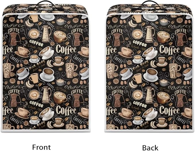 Coffee Maker Cover for Kitchen Counter, Washable Foldable Kitchen Appliance - Image 2