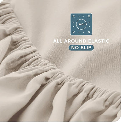 Bare Home Split California King Sheet Set - Image 7