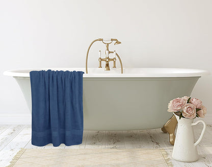 utopia towels jumbo bath sheets, 2 pack, 35x70, front angle view