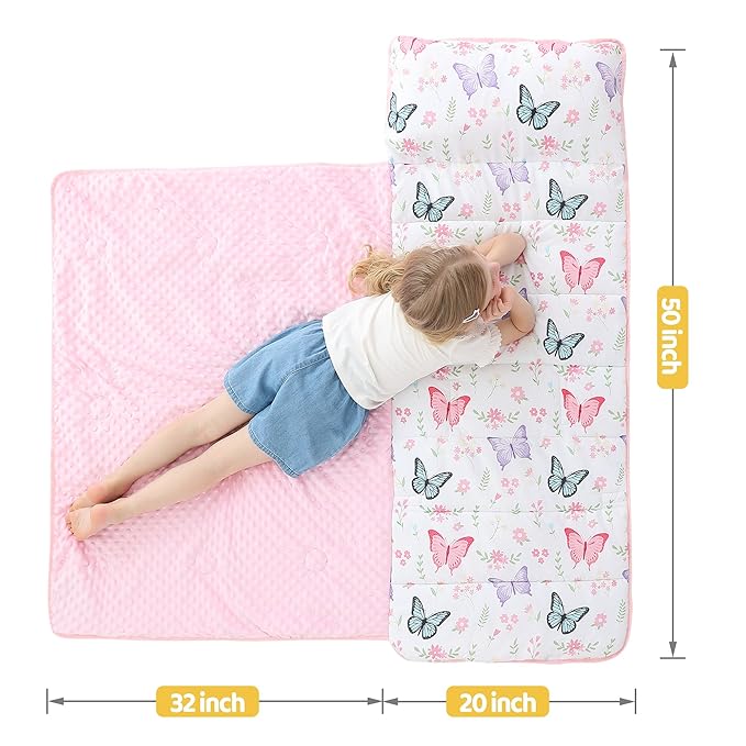 Viviland Toddler Kid Nap Mat for Preschool, Daycare Sleeping Bag - Image 2