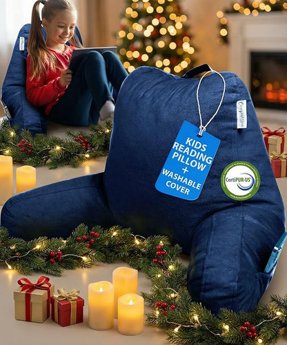 ComfortSpa Reading Pillow for Kids Teens Adult, Back Rest Pillow by ReadingPillow