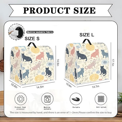 Mixer Dust Cover for 6-8 Qt Stand Mixer, Cloth Cover - Image 2