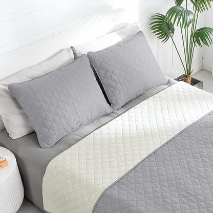 Easy-Going California King Size Reversible Quilt Set - Image 3