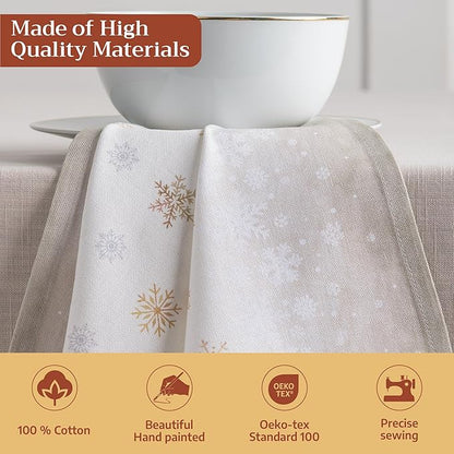 Maison d' Hermine Cloth Napkins Set of 4 100% Cotton - Image 3