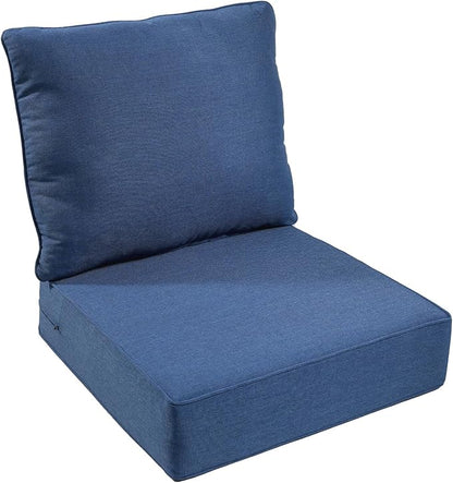 Outdoor Chair Cushion, 6 inch Thick Outdoor Cushions by moosprr