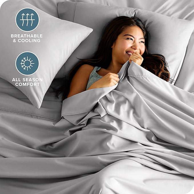 Bare Home Queen Sheet Set - Image 3