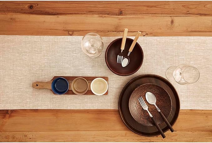 Solino Home Linen Short Table Runner 48 Inches - Image 3
