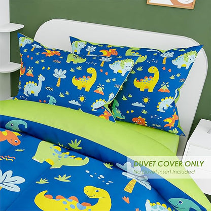 SANDJEST Dinosaur Design Duvet Cover Sets Full Size - Image 5