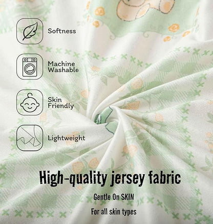 SDY Jersey Floral Bassinet Sheets - Image 4