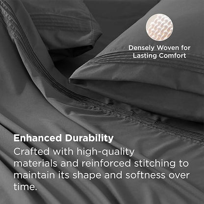 Bedsure Deep Pocket Full Size Bed Sheets Set - Image 6