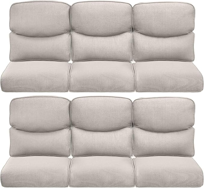 Pop 22x25/22x24 Outdoor Furniture Cushions Set of 6 by ACTREST
